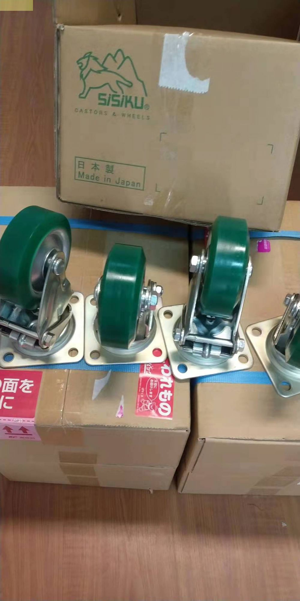 日本進口SISIKU獅子吼腳輪B-PHN-125G  製造麵...