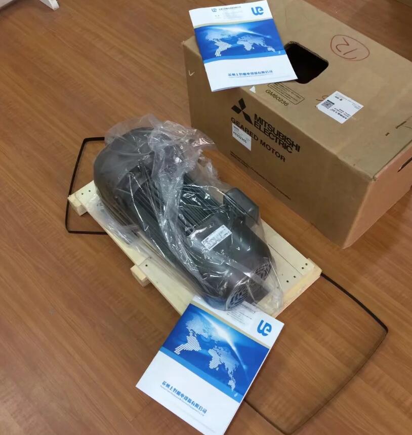 三菱減速電機型號GM-DPB-3.7KW-60速比-臥式（shì）安裝...