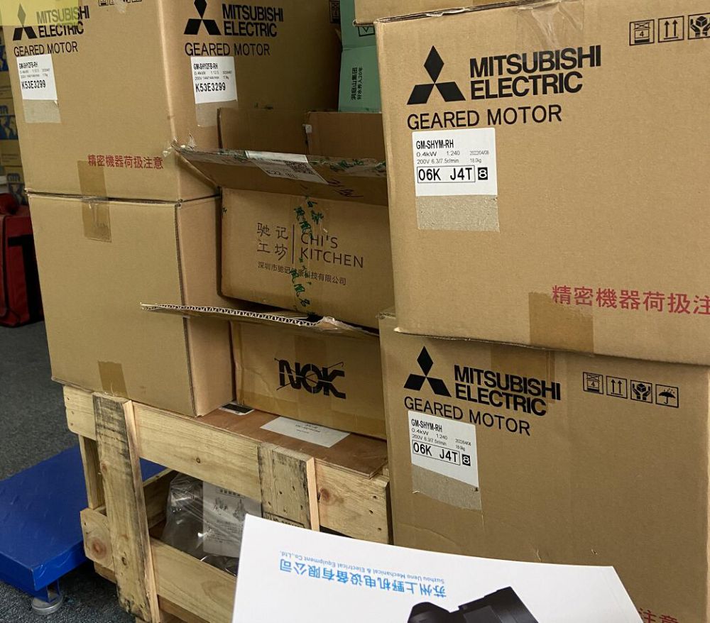 日本三菱齒輪減速馬達型號GM-SHYM-RH-0.4KW-1...